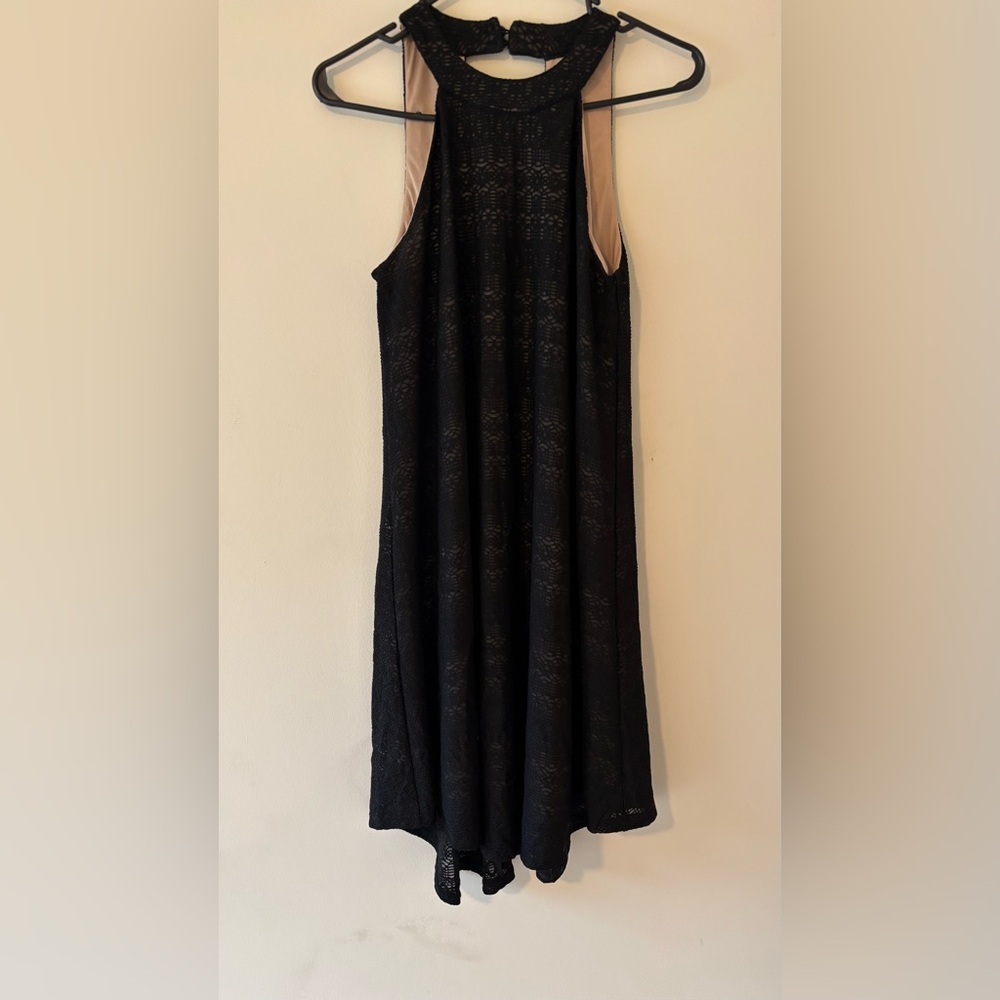 Alya Black Lace Dress